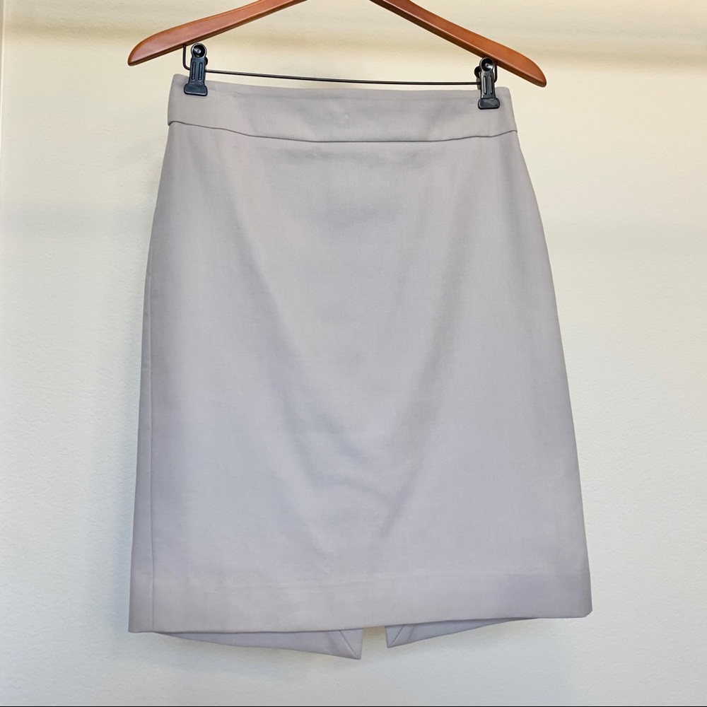 Grey Pencil Skirt by J.Crew